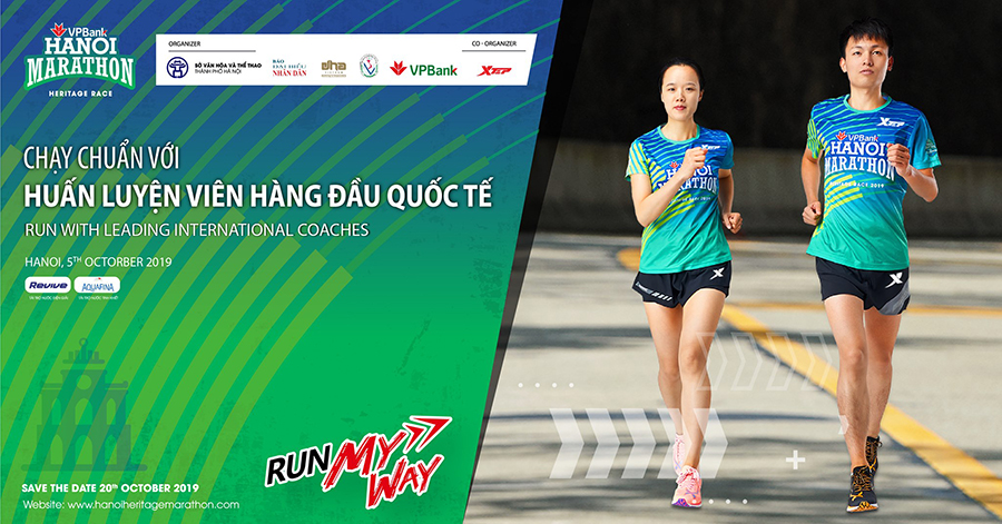 VPBank Hanoi Marathon tiếp tục với khóa học Chạy chuẩn cùng HLV hàng đầu quốc tế
