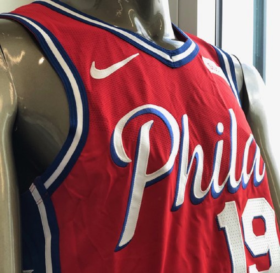 Philadelphia Sixers hé lộ mẫu áo đấu mới