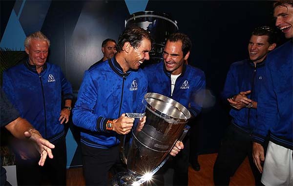 Nadal rút lui, Châu Âu vẫn giành Laver Cup