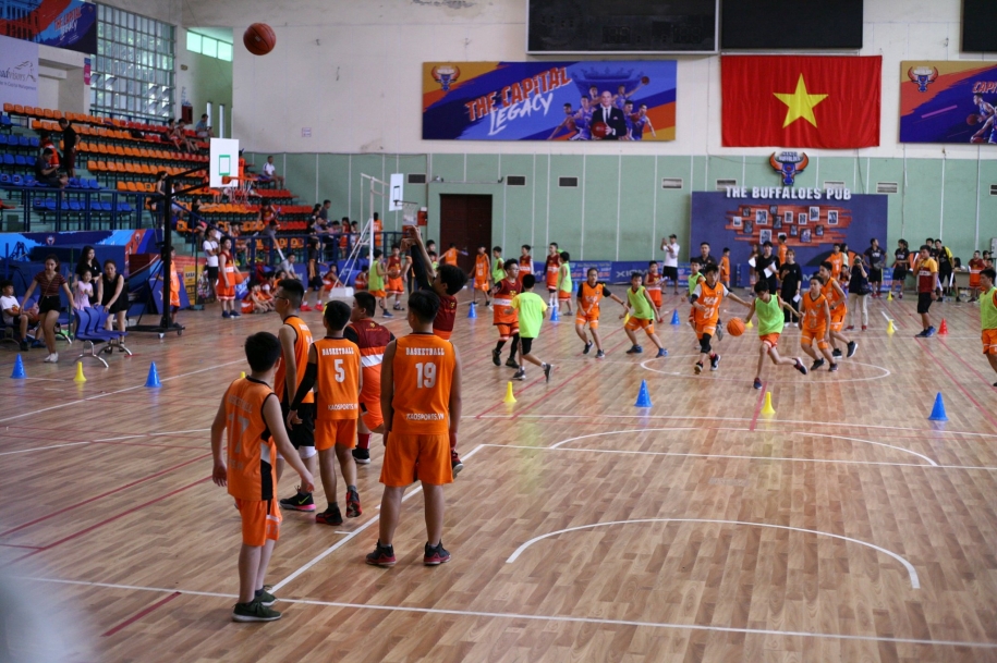 Tổng hợp các lớp học bóng rổ cho trẻ em tại Hà Nội