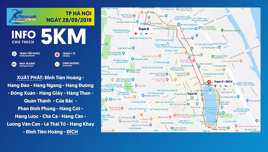 Hàng loạt “celeb” tham gia chạy tại Revive Marathon Xuyên Việt 2019 ở Hà Nội