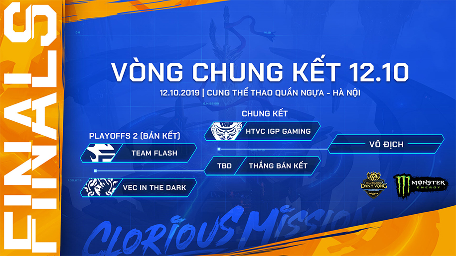 Kết quả VCK Đấu Trường Danh Vọng Mùa Đông 2019: Team Flash đăng quang