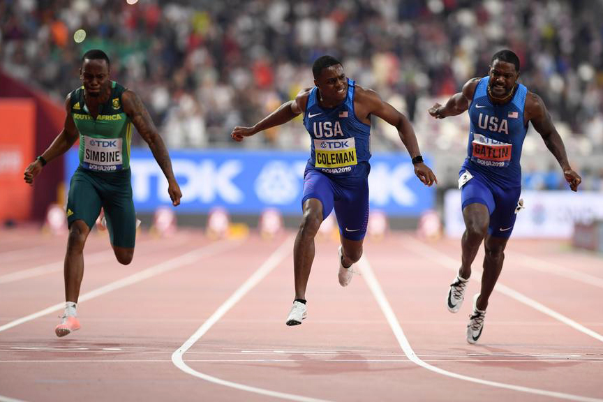 Christian Coleman: Nhà vô địch chạy 100m điền kinh thế giới 2019 là ai?