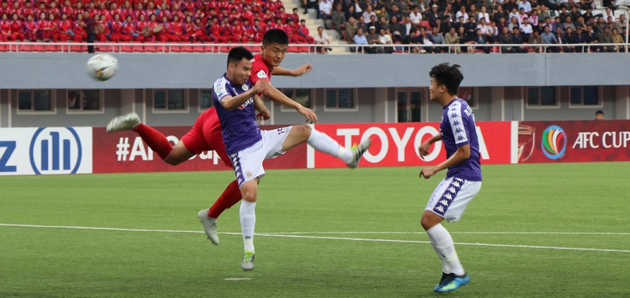 HLV Chu Đình Nghiêm không cam tâm khi Hà Nội FC bị loại ở AFC Cup
