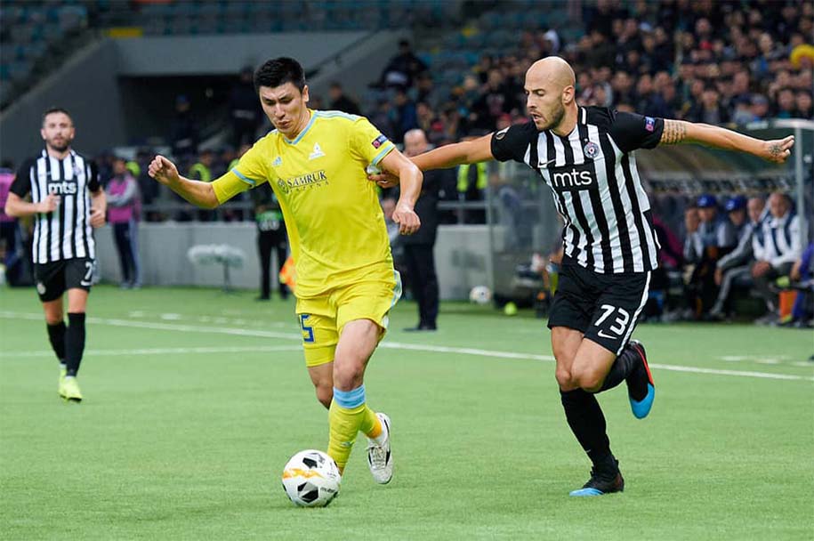 Kết quả Astana vs Partizan Belgrade (FT 1-2): 3 điểm mang tên Umar Sadiq