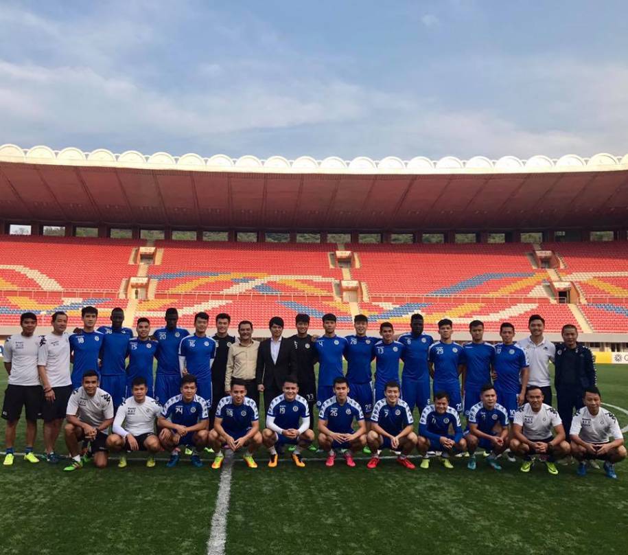KẾT QUẢ Hà Nội FC gặp April 25 trực tuyến bởi Đại sứ Việt Nam tại Triều Tiên