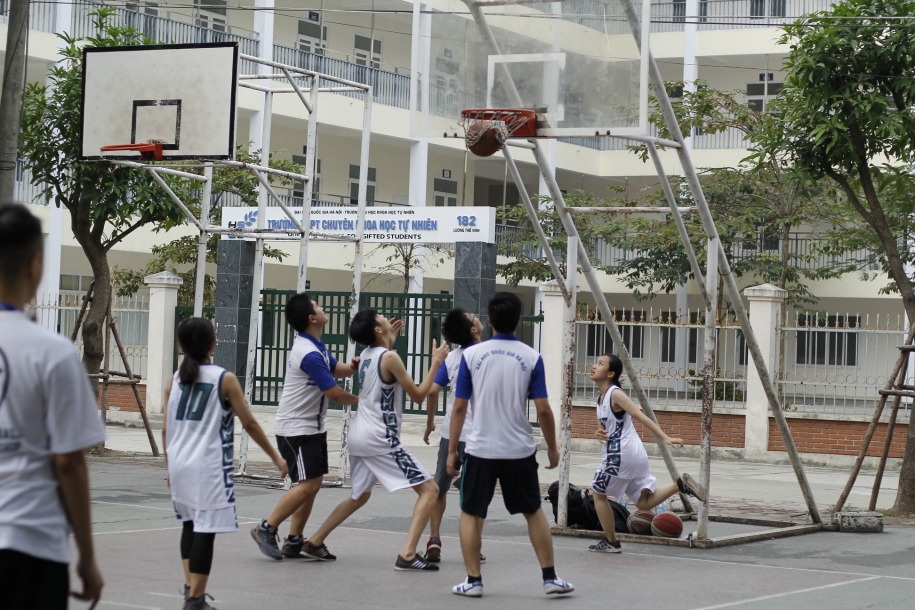 Địa chỉ sân bóng rổ quận Thanh Xuân, Hà Nội
