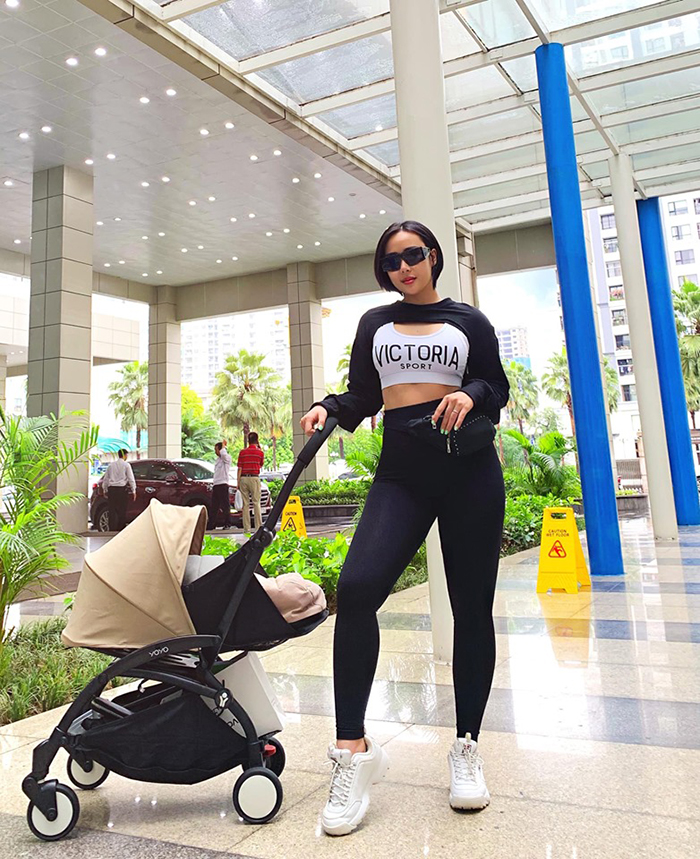Đại sứ Vietnam Fitness Model giảm 17kg sau 3 tháng sinh con nhờ tập gym