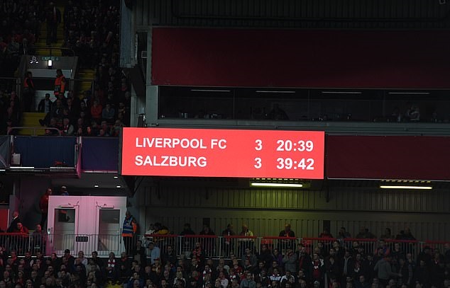 Bảng tỷ số trận Liverpool vs Salzburg dự đoán kết quả trước… 30 phút