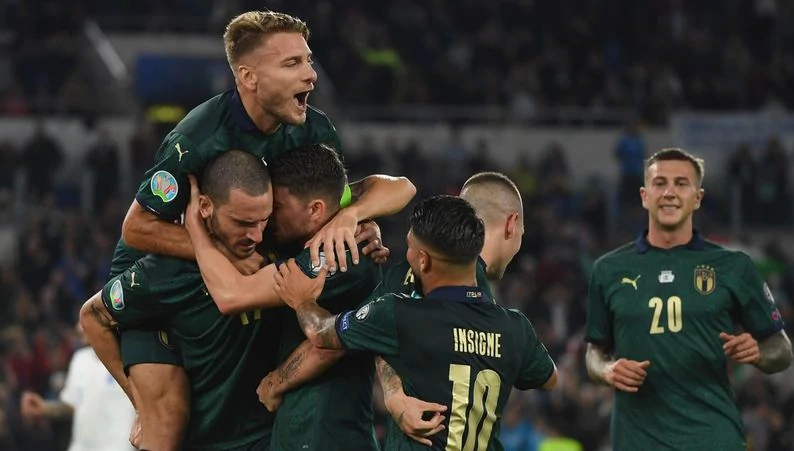 Italia giành vé dự Euro 2020 với kỷ lục chưa từng có trong lịch sử