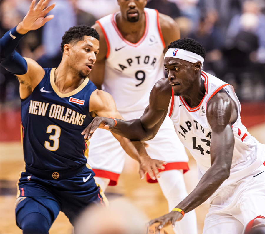 Mừng chức vô địch, Toronto Raptors bay cao trong ngày ra quân NBA 2019-20