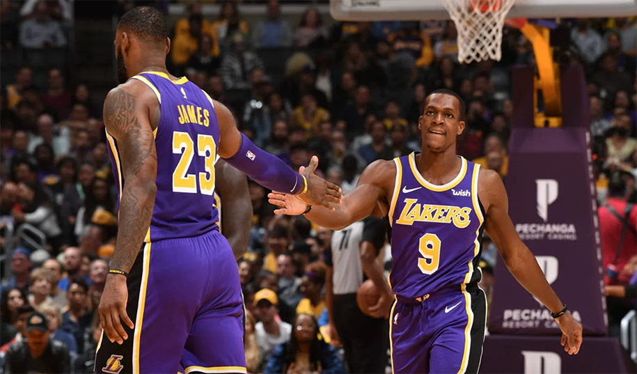 Vị trí PG chính ở LA Lakers: Không phải LeBron James mà phải là Rajon Rondo