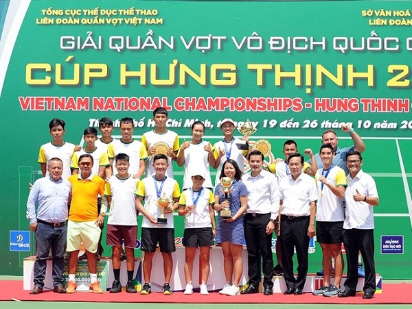 Giải quần vợt VĐQG: Thái Sơn Kwiatkowski lập cú đúp, Hưng Thịnh TP.HCM thắng lớn