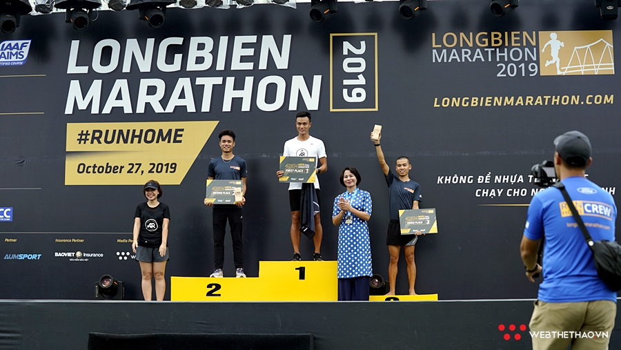 VĐV “chuẩn Boston Marathon vượt qua tuyển thủ SEA Games để vô địch Longbien Marathon 2019