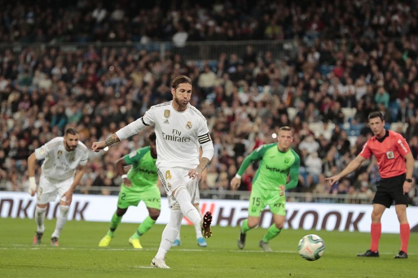 Sergio Ramos sánh ngang Messi với thành tích ghi bàn cho Real Madrid
