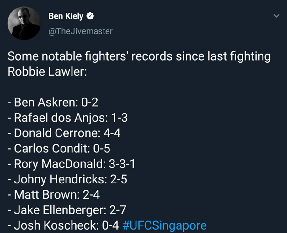 Robbie Lawler - tay đấm sao chổi của UFC