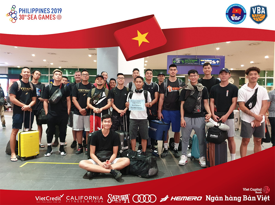 Đội tuyển bóng rổ Việt Nam đến Malaysia cho loạt trận giao hữu đầu tiên