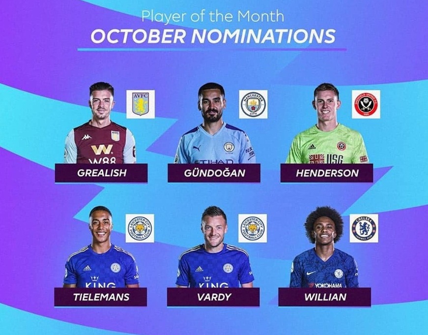 Ngôi sao Chelsea bất ngờ được đề cử giải Cầu thủ xuất sắc nhất tháng