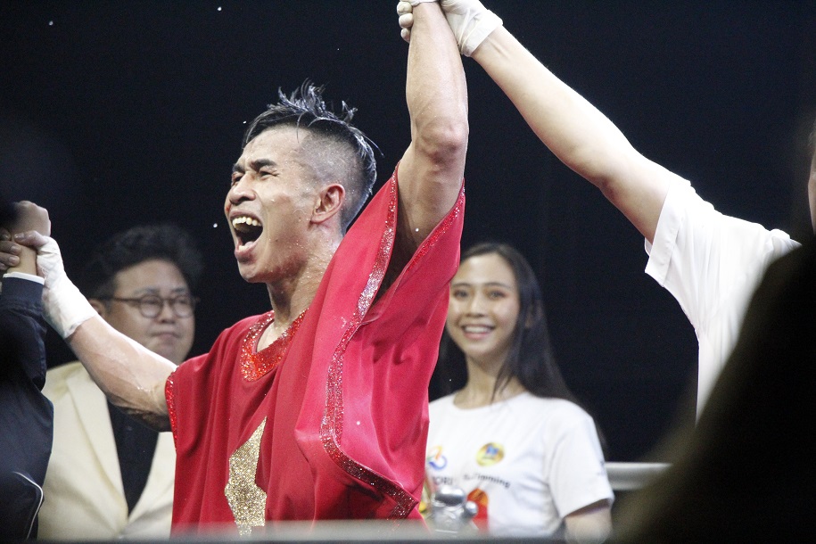 Chùm ảnh sự kiện tranh đai WBO châu Á chứng kiến Trần Văn Thảo lên ngôi