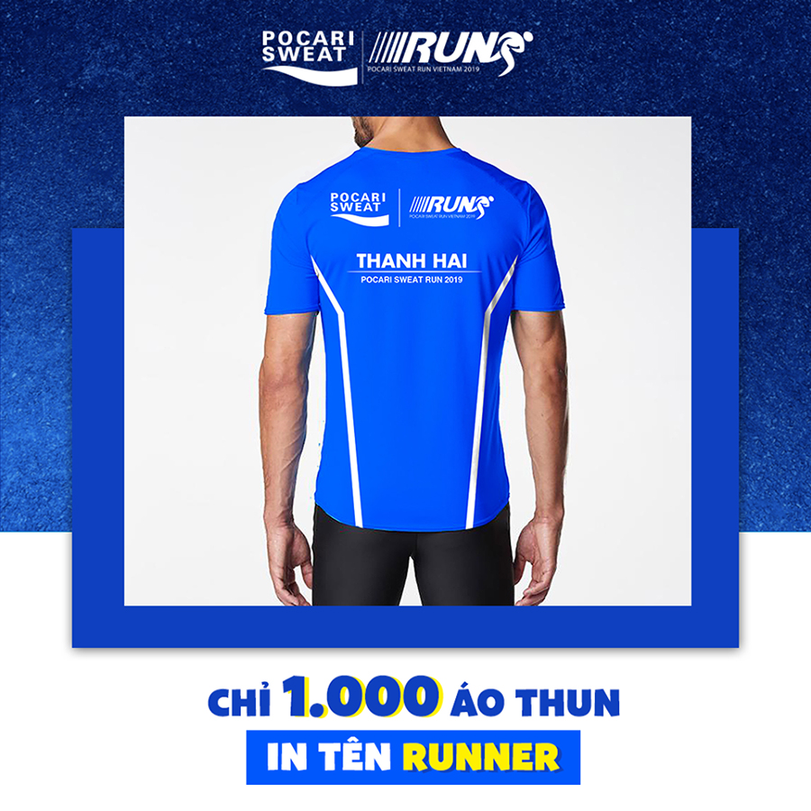 Những quyền lợi “cực phẩm” cho VĐV khi chạy Pocari Sweat Run Việt Nam 2019