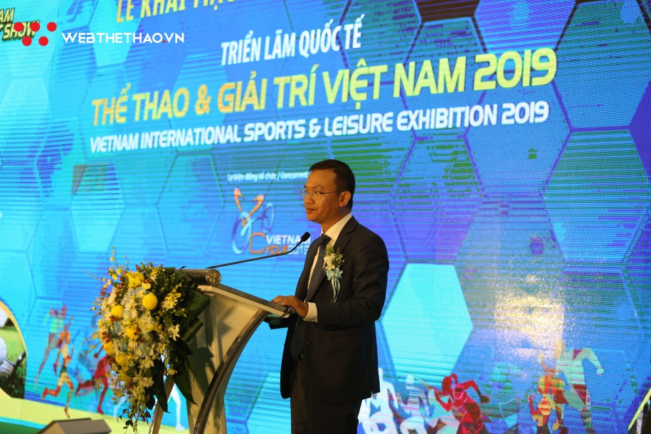 Vietnam Sport Show 2019 khai mạc: Thúc đẩy kinh tế thể thao Việt Nam