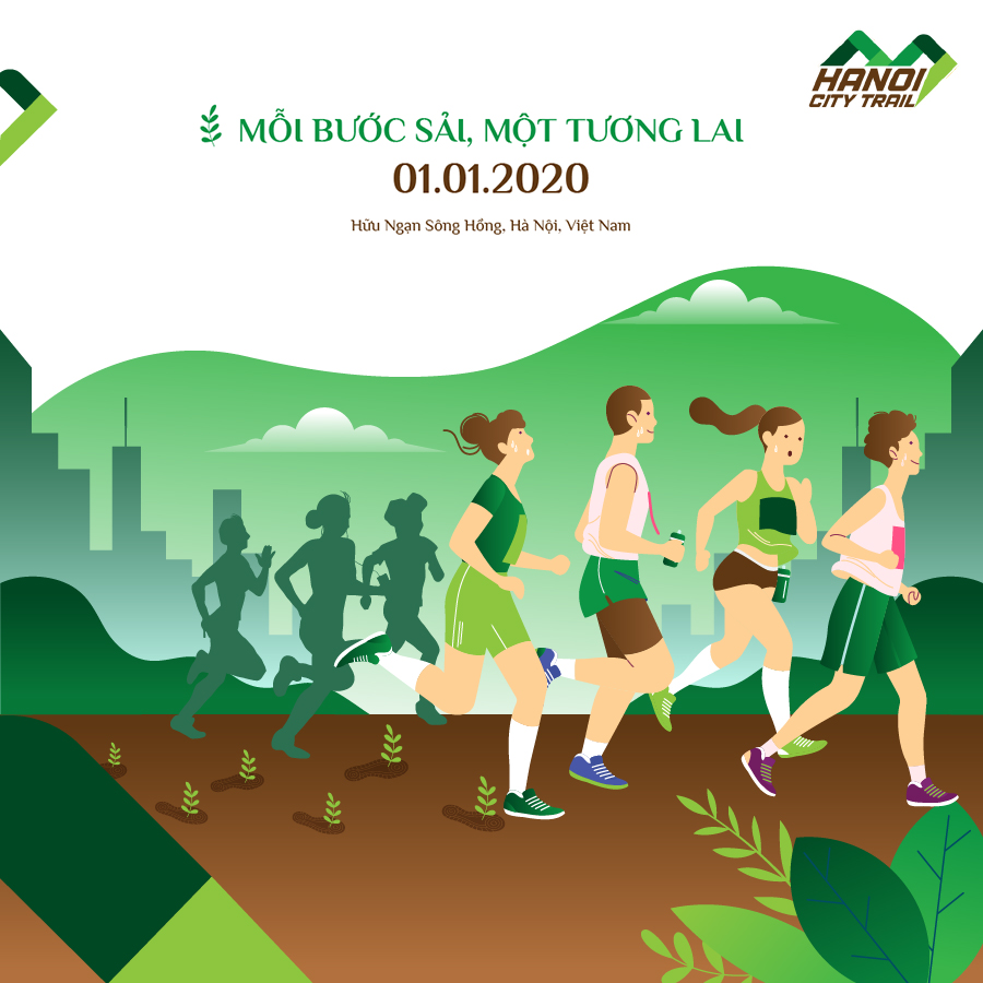 Hanoi City Trail 2020 sẽ trồng 500 cây xanh tại xã Thượng Vực, Hà Nội
