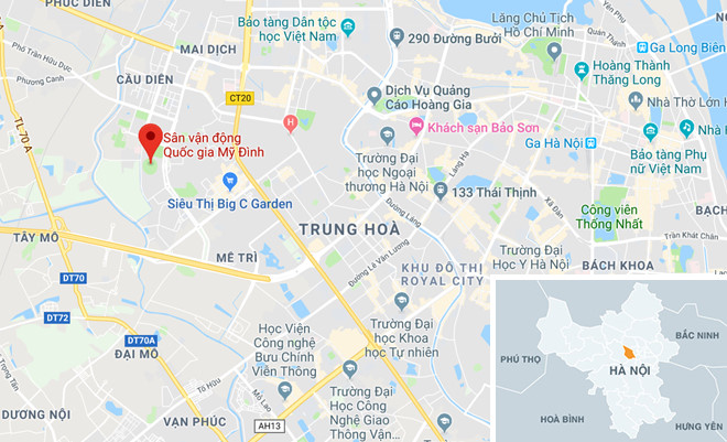 Lịch cấm đường và phân luồng giao thông ngày Việt Nam tái đấu Thái Lan