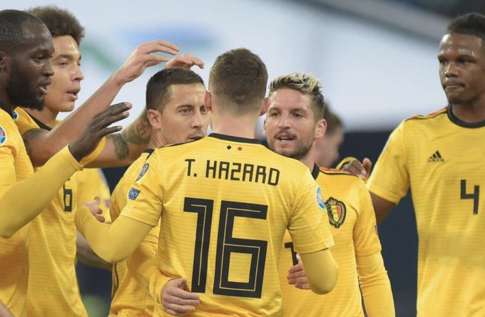 Anh em Hazard trải qua đêm đặc biệt với Bỉ ở vòng loại Euro 2020
