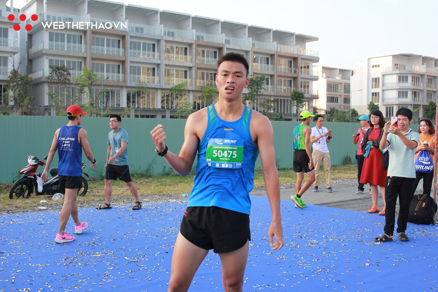 Cựu binh HCĐ SEA Games người Bình Phước chiến thắng Pocari Sweat Run Việt Nam 2019