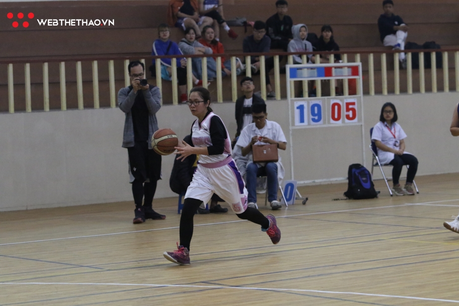 Tứ kết Giải bóng rổ Nữ Sinh viên Hà Nội 2019: Không có bất ngờ