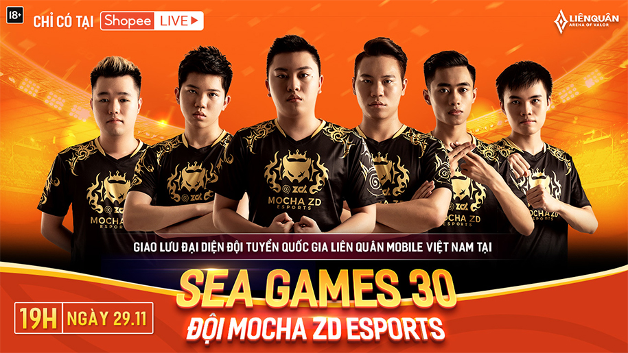 Giao lưu trực tuyến cùng MZ Esports trước thềm SEA Games 30