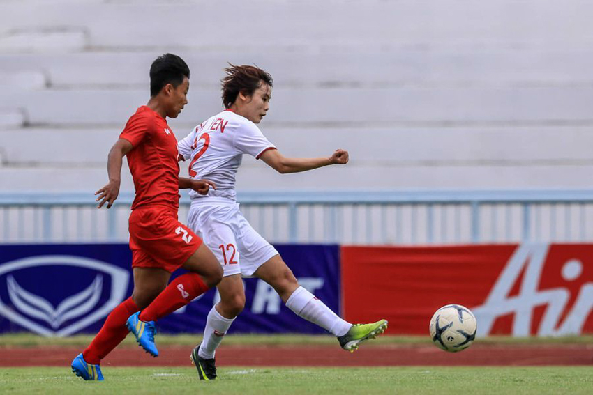 Kết quả nữ Việt Nam vs nữ Indonesia (6-0): Việt Nam giành vé sớm