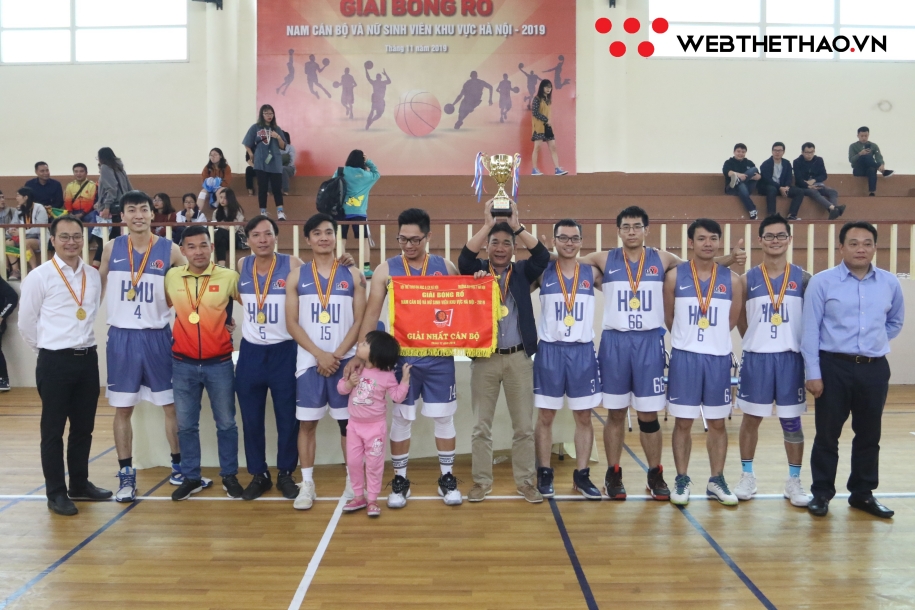 ĐH Kinh Tế Quốc Dân đăng quang giải bóng rổ Nữ Sinh viên Hà Nội
