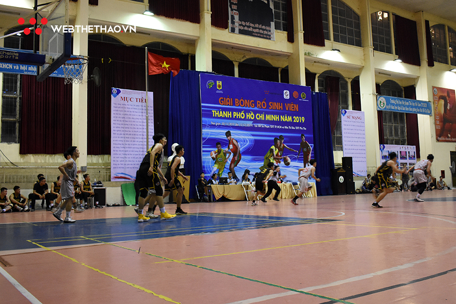 Khai mạc Giải bóng rổ sinh viên thành phố Hồ Chí Minh 2019