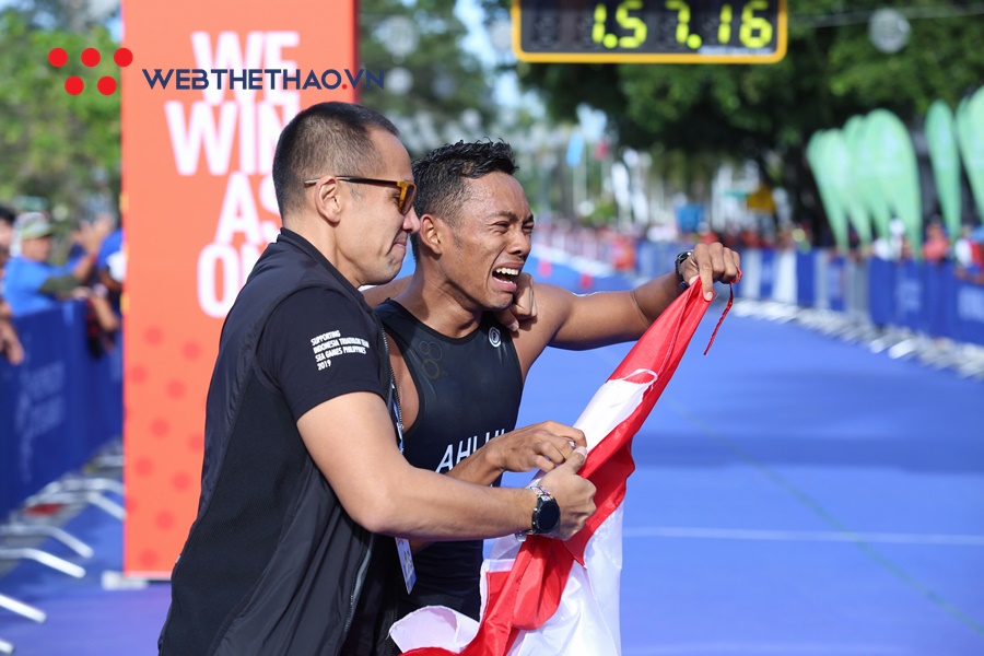 Nhà vô địch TriFactor Vietnam 2019 ngất xỉu khi giành HCĐ SEA Games 30