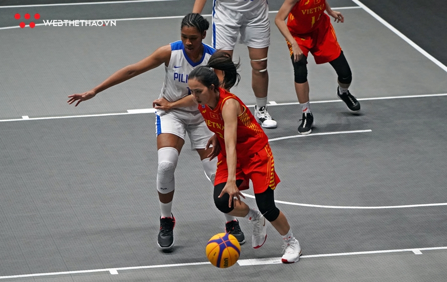 Nữ Việt Nam suýt gây địa chấn tại Bán kết bóng rổ 3x3 SEA Games 30