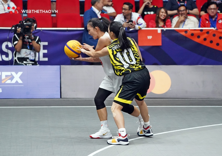 ĐT bóng rổ 3x3 nữ Việt Nam trắng tay tại SEA Games 30