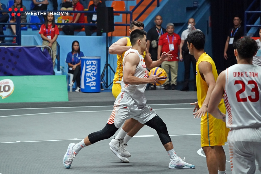 Dàn cầu thủ Việt Nam xứng danh nam thần bóng rổ SEA Games 30