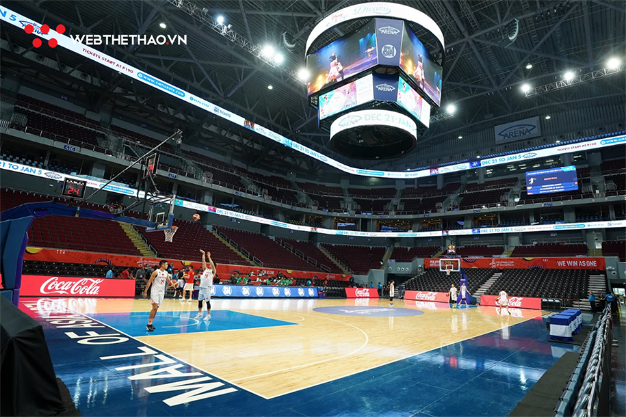 Choáng ngợp với Mall of Asia: Sân đấu bóng rổ SEA Games 30 xịn xò không khác gì NBA