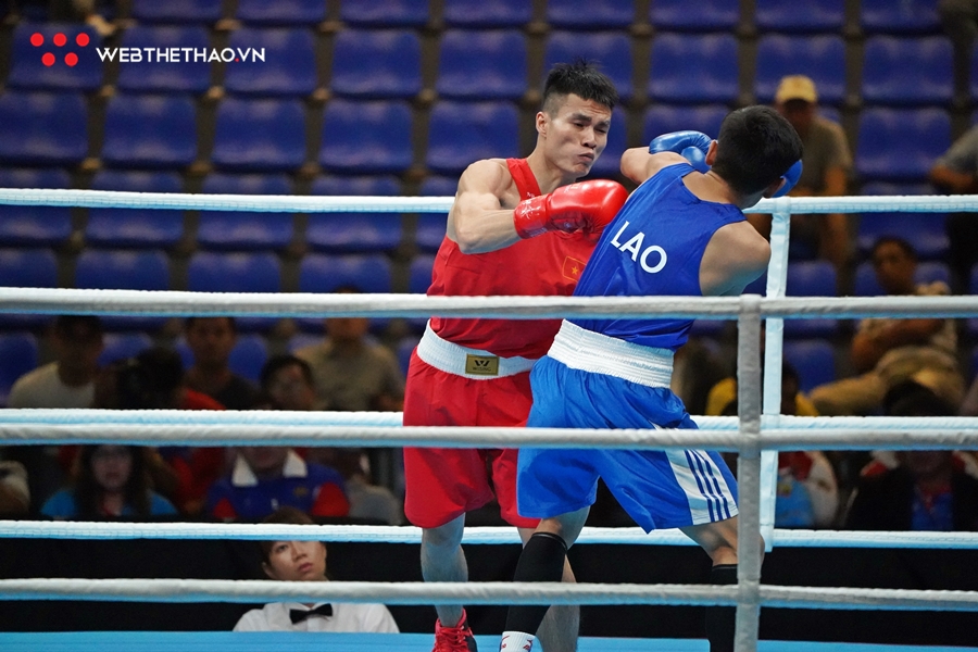 Nguyễn Thị Tâm và Nguyễn Văn Đương chiến thắng cực bốc trong ngày ĐT Boxing ra quân ở SEA Games 30