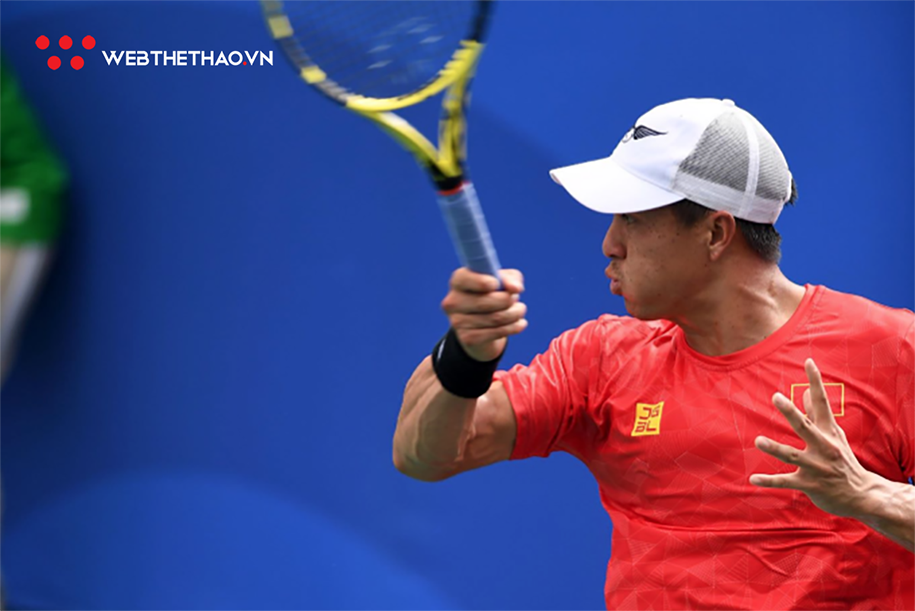 Chùm ảnh Daniel Nguyễn và Lý Hoàng Nam viết nên lịch sử khi lọt vào CK đơn nam tennis SEA Games 30