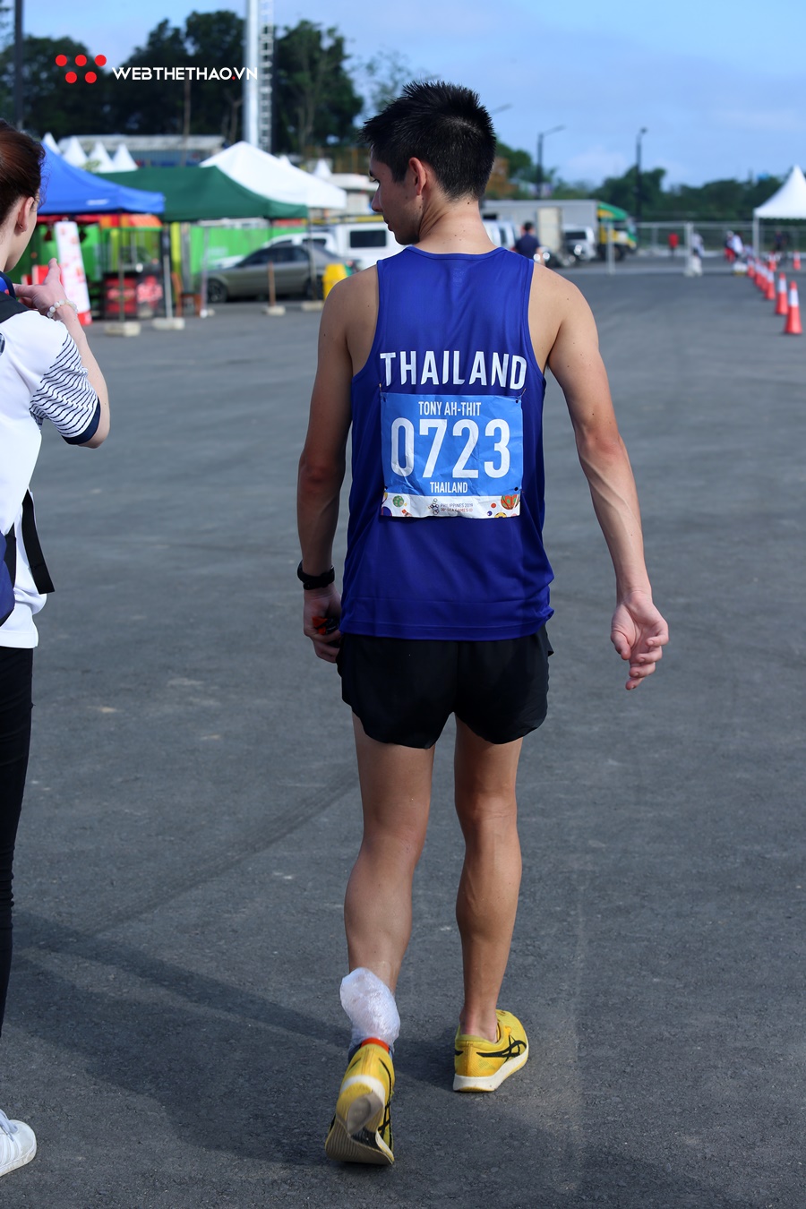 “Sao Tây nhập tịch” vỡ mộng đoạt HCV marathon SEA Games 30 cho Thái Lan vì chấn thương nặng