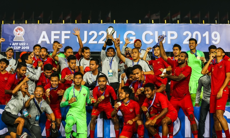 U22 Indonesia là nhà vô địch Đông Nam Á 2019 trước trận chung kết SEA Games 30