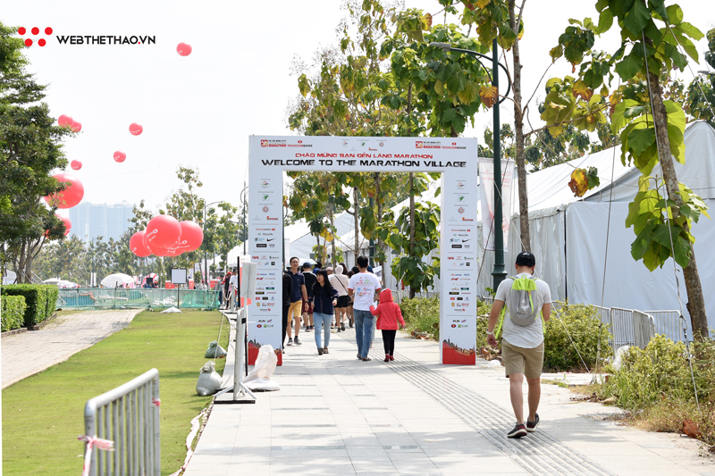Marathon Quốc tế Thành phố Hồ Chí Minh Techcombank 2019 trả racekit cho VĐV