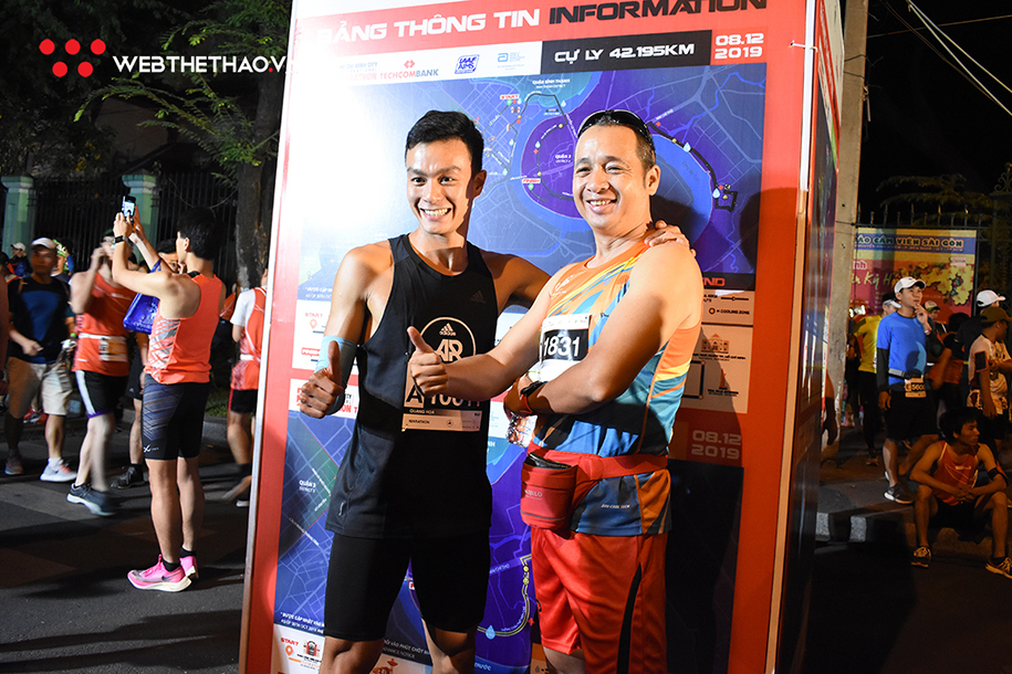 Runner được Techcombank Ho Chi Minh City International Marathon 2019 chăm sóc đến tận nhà