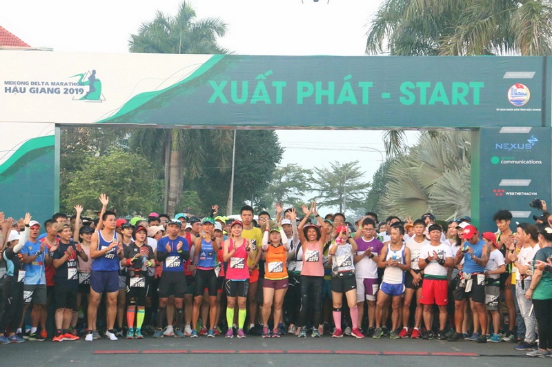 Mekong Delta Marathon 2020 mạnh mẽ với thông điệp chống biến đổi khí hậu