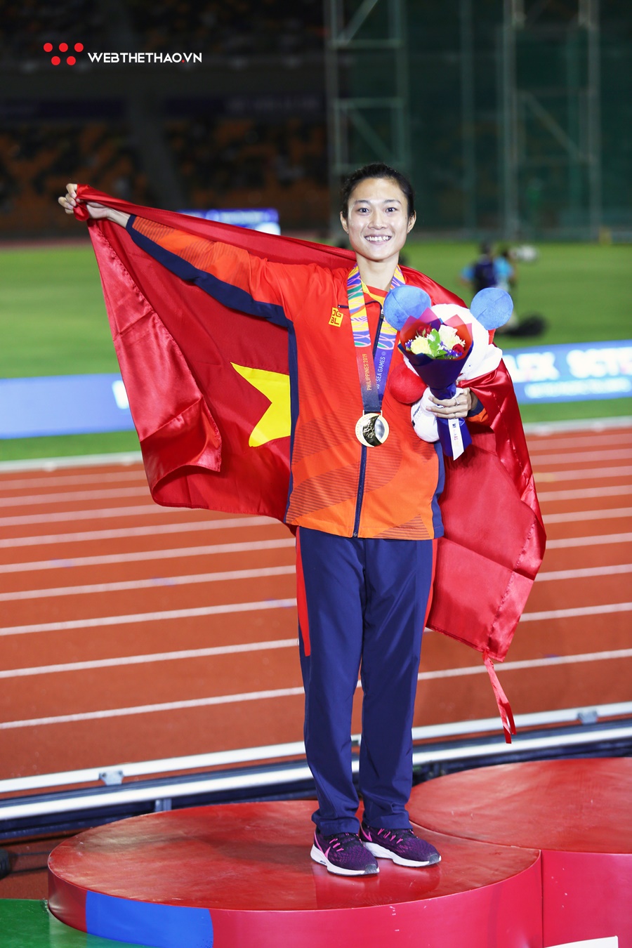 Khoảnh khắc ấn tượng Lê Tú Chinh khẳng định vẫn là “nữ hoàng tốc độ” SEA Games 30