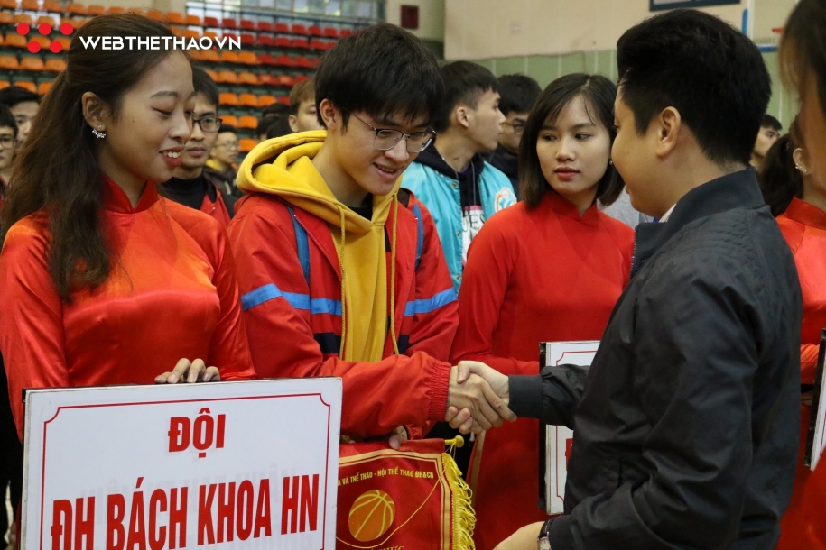 25 đội bóng tham dự Giải bóng rổ Nam Sinh viên Hà Nội 2019