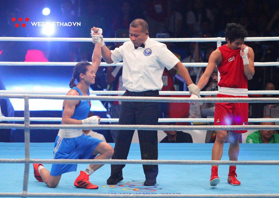 Nguyễn Thị Tâm mở màn HCV Boxing SEA Games