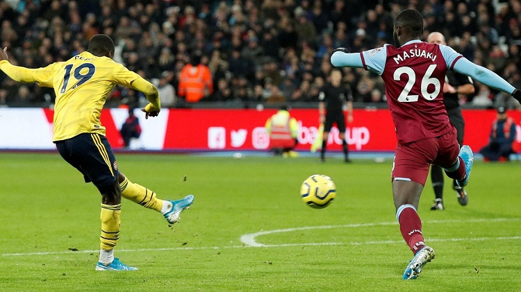 CĐV Arsenal phát cuồng về Nicolas Pepe ở màn ngược dòng trước West Ham